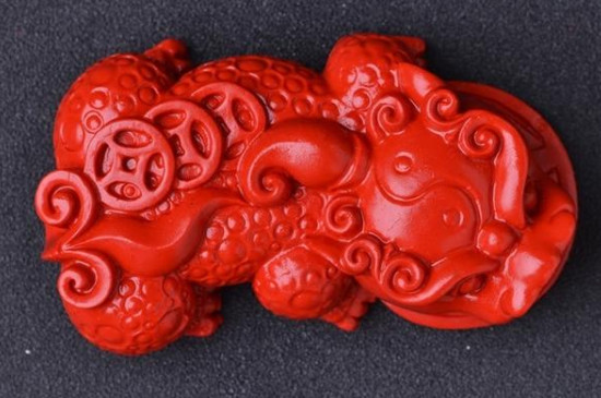 红色朱砂貔貅的作用